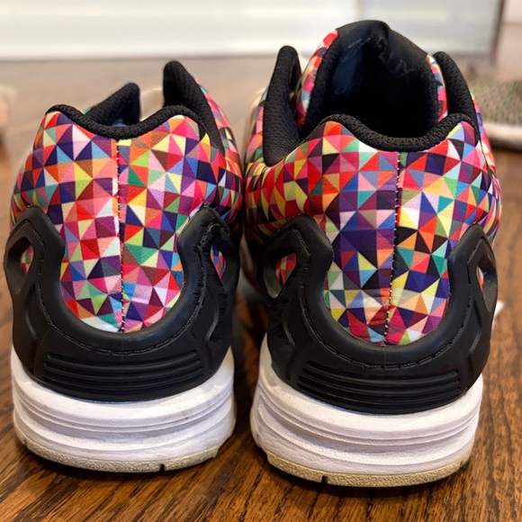 Adidas ZX Flux Prism Multicolor Sneakers Women’s Size 8 (Men’s Sizing Listed 6.5 - Picture 5 of 7